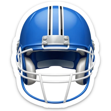 american football helmet sticker