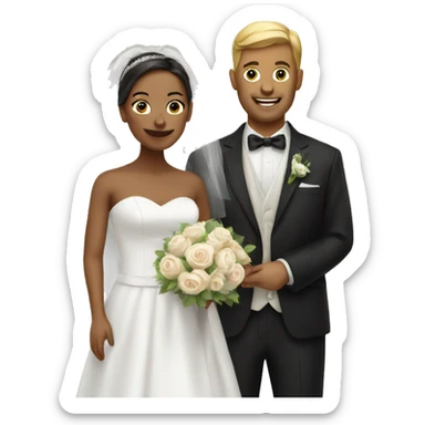 Wedding sticker