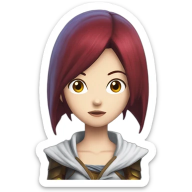 Erza Scarlet sticker