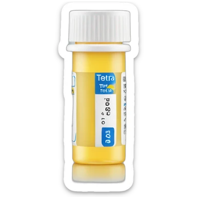 tetra easy test strips bottle sticker