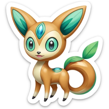 Meloetta-Uxie-Azelf-Pokémon-Fakémon-creature sticker