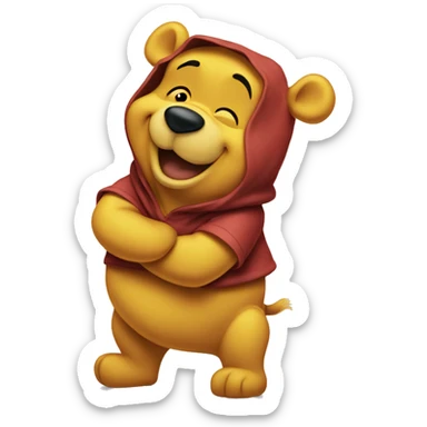 Winnie pooh  sticker