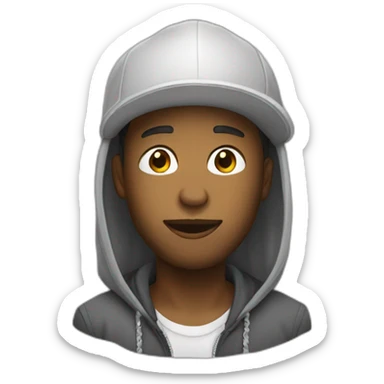 Favé rappeur sticker