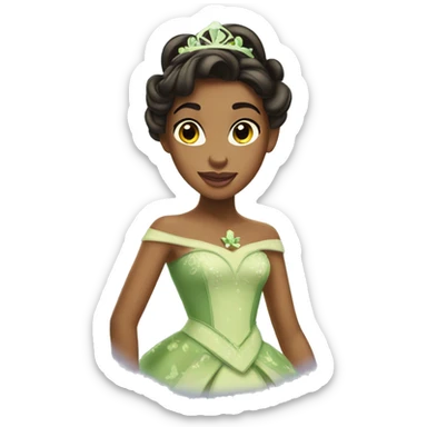 princess tiana sticker