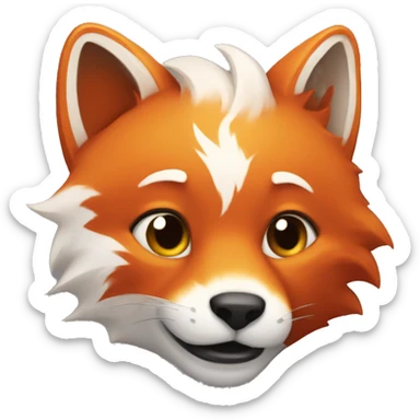 firefox passionate sticker