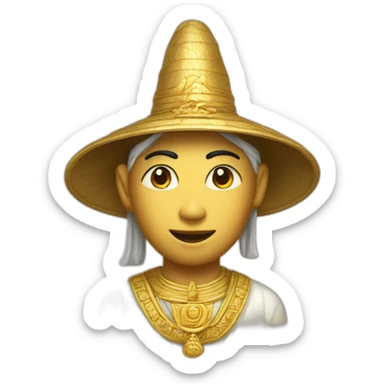 Sacred of Burma with a duke’s hat sticker