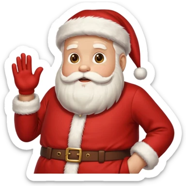 ayudante de santa sticker