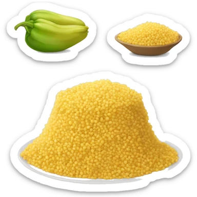 Zemmmour mange du couscous sticker