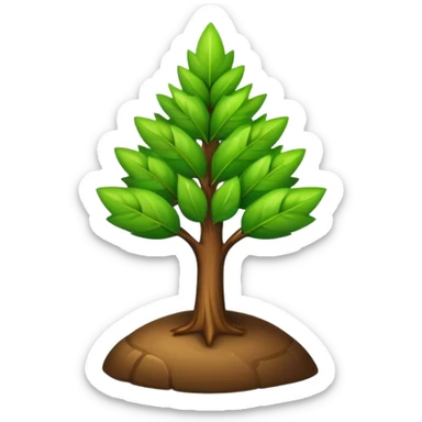 Идея смайлика: Представим что-то вроде дерева с простой меткой.

Описание: Маленькое стилизованное дерево (похожее на 🌲), рядом с которым стоит галочка (✓) или ярлычок, как будто его только что классифицировали. Цвет — зеленый, чтобы подчеркнуть "живое" состояние по умолчанию.
Текстовый вид: [🌲✓] или 🌲-tag.
Ассоциация: Простота, базовая классификация, "отметил и пошел дальше". sticker