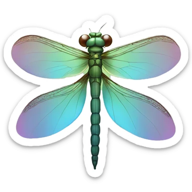 psychic dragonfly sticker