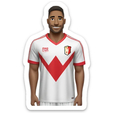 Camiseta de fútbol rayo vallecano sticker