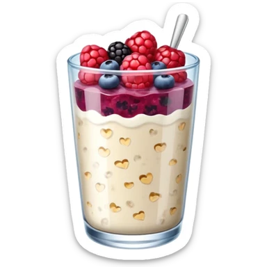 Overnight oats
 sticker