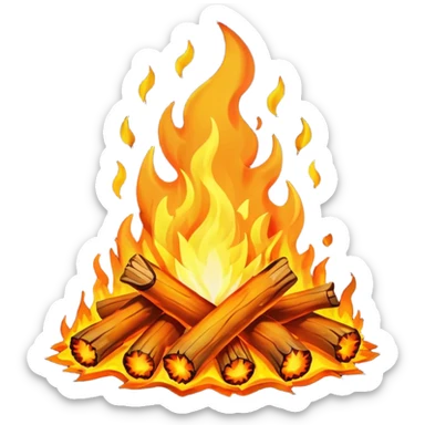 Bornfire sticker