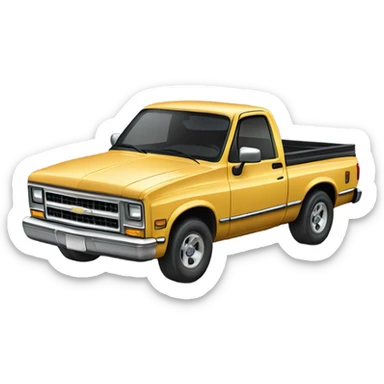 chevy s10 truck sticker