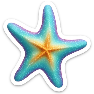 Starfish sticker