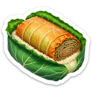 Cabbage roll  with no face sticker