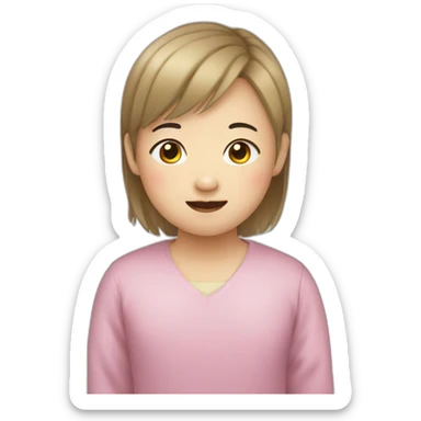 chinese down syndrome sticker