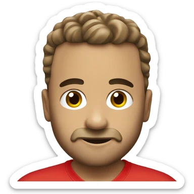 Big fan to Spanish football team  sticker