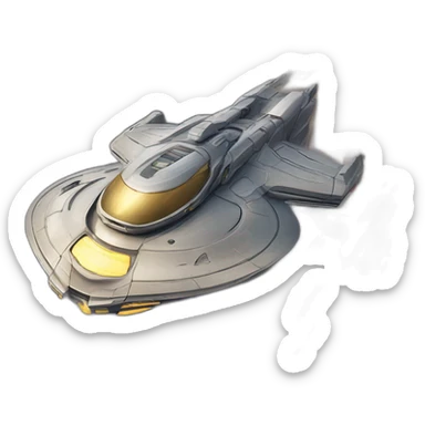 chitauri spaceship landing in NYC sticker