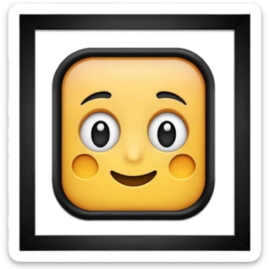 framed wall picture with border sticker