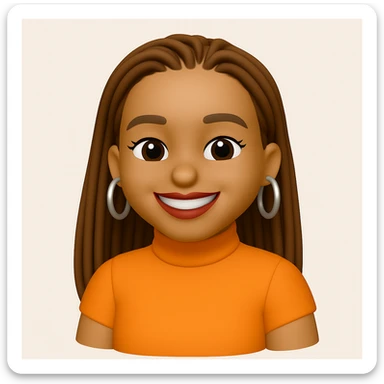 A 3D Apple-style emoji version of the uploaded image, preserving its colors, shapes, textures, and overall design, simplified into emoji form while keeping key details recognizable. Smooth glossy finish, soft shadows, high-quality render, minimal background sticker