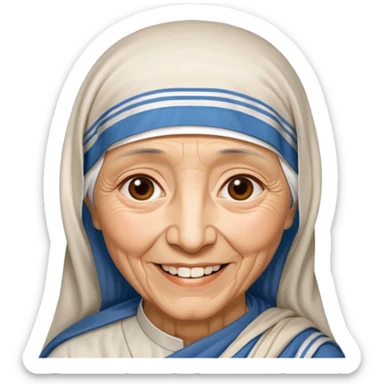 Mother Teresa sticker