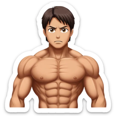 Eren jeagers founder titan sticker