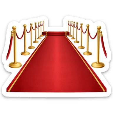 red carpet sticker