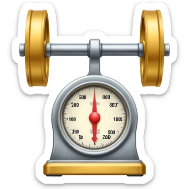 Market Scale Weight sticker