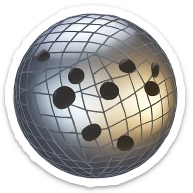 Discoball sticker
