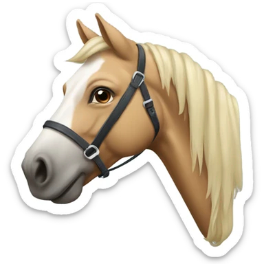Cavalo com laço  sticker
