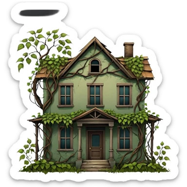 Abandoned House sticker