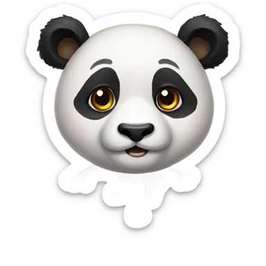 Panda sticker