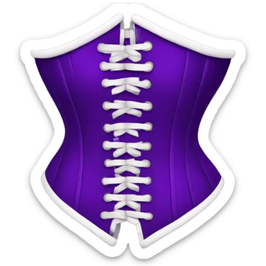 Purple Corset sticker