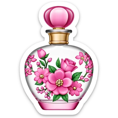 Betsy Johnson perfume bottle sticker