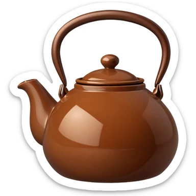 Tea-pot sticker