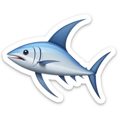 a swordfish sticker