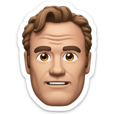 pink tarantino sticker