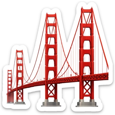 Golden Gate Bridge 🌉 sticker