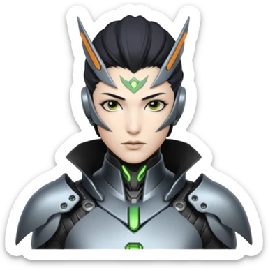 Genji crow zero sticker