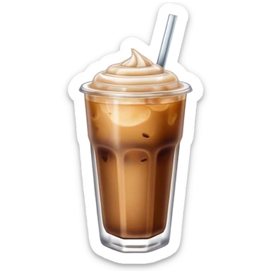 Café con hielo  sticker