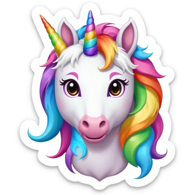 Unicornio magico sticker