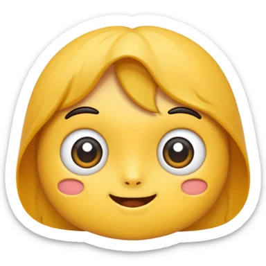 검지손가락 하나만 피고 있는 손 sticker