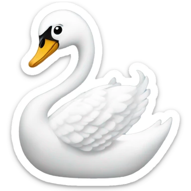 swan sticker