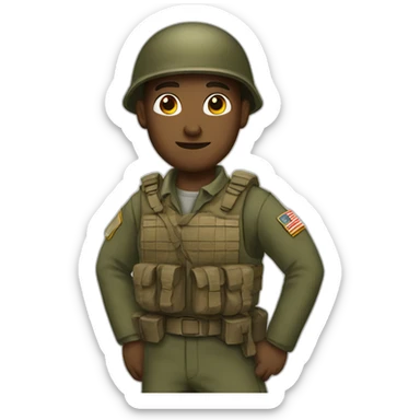 Good soldiers follow orders sticker