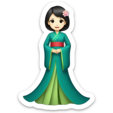 ao-dai sticker