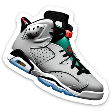 Jordan retro 6s sticker