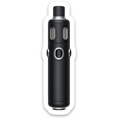 black vape sticker