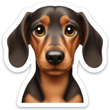 Miniature Dachshund sticker