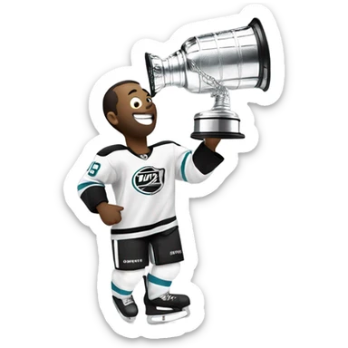 Stanley cup dancing  sticker